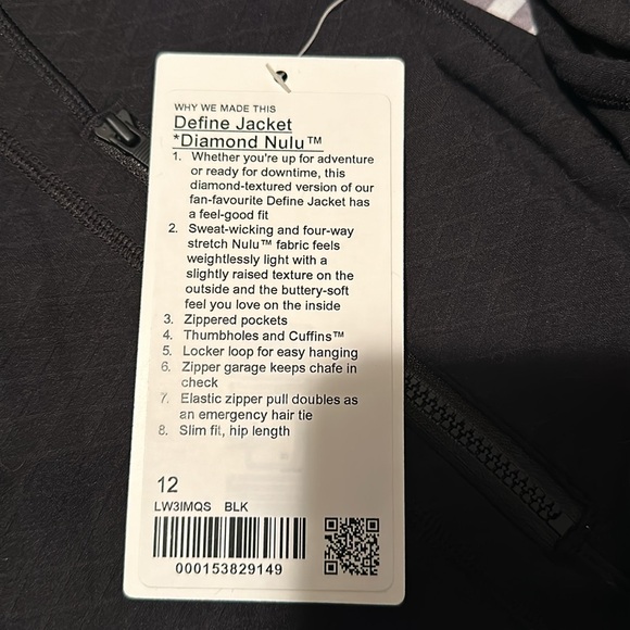 Lululemon define jacket diamond nulu - Picture 4 of 9